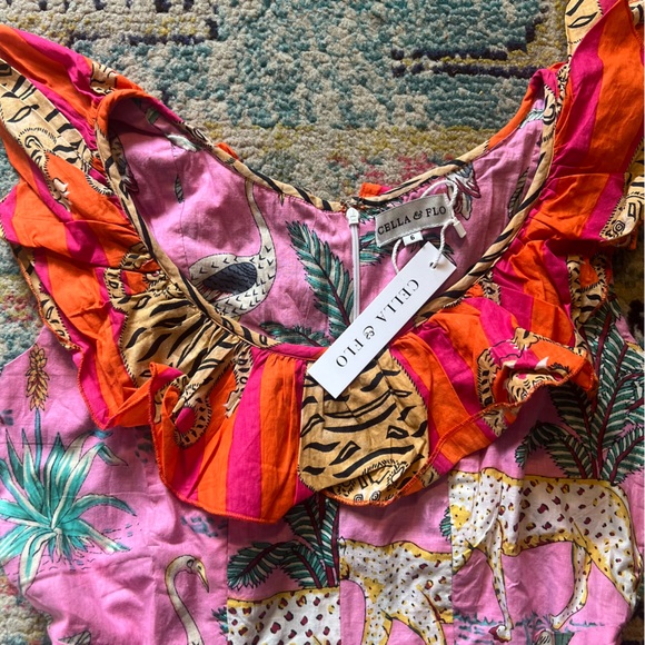 Cella & Flo nursery midi dress NWT - Picture 3 of 10